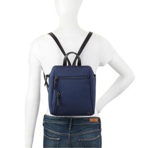 The Sak Olvera City Backpack in Blue Lyst